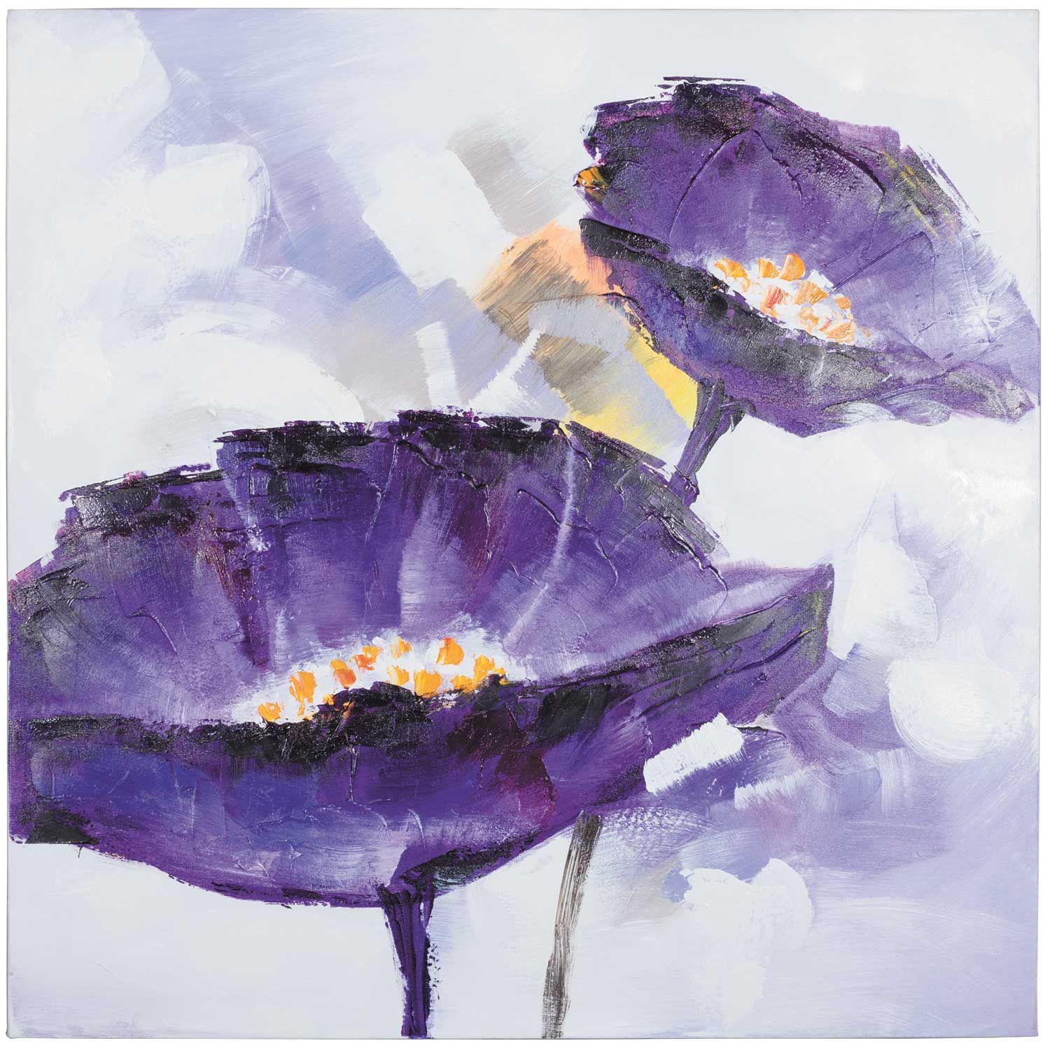 Purple Flowers Oil Painting | 4181-2(8) | FREE CLOUD ARTS CO | AFW