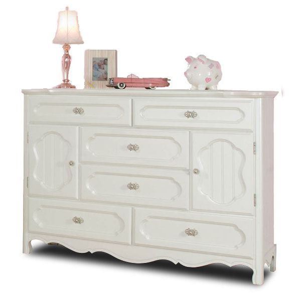 adrian 6 drawer 2 door dresser 95609 | standard furniture | afw