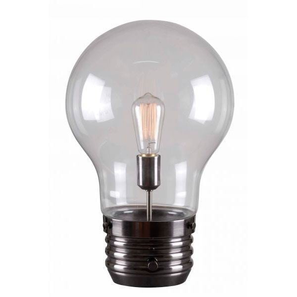 109 32462 Edison Bulb Table Lamp, Table Lamp Halogen Bulb