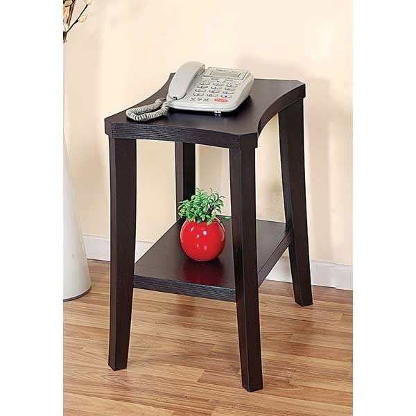 Picture of Chairside Table With Shelf