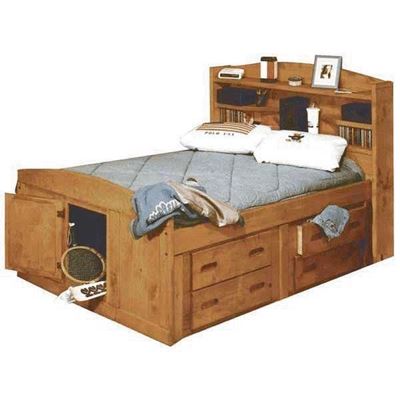 Picture of Bunkhouse Full Size Captains Bed