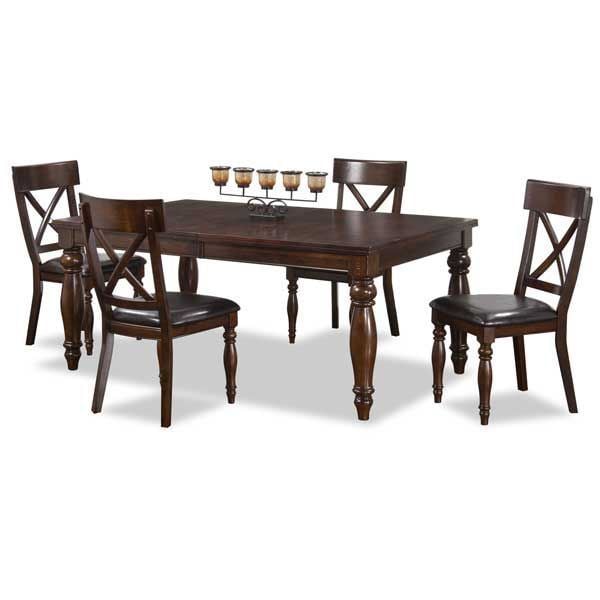 Kingston 5 Piece Dining Set Kg 5pc, Dining Room Tables American Furniture Warehouse