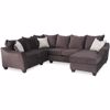 Picture of Flannel Seal 3 Piece Sectional with RAF Chaise