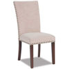 Picture of Cream Chenille Parsons Chair