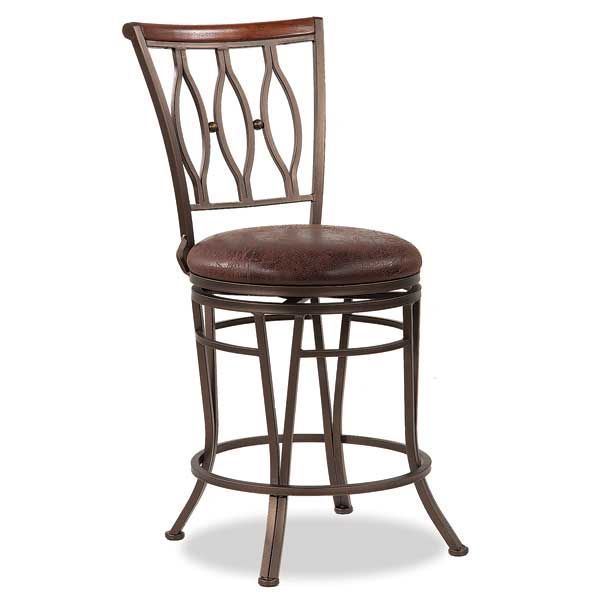 Marsol 24 Swivel Barstool, 24 Swivel Bar Stools With Back And Arms