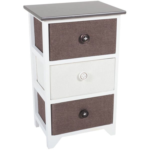 Picture of 3 Drawer Basket Storage Tower