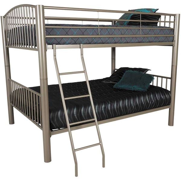 Full Over Champagne Bunk Bed 0705p, American Furniture Bunk Beds