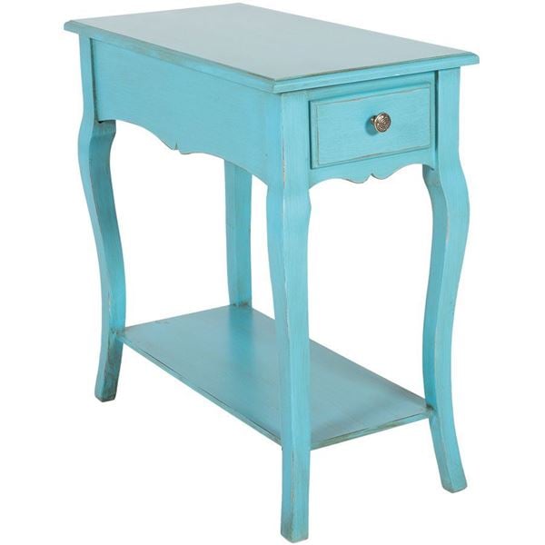 Picture of Teal Side Table