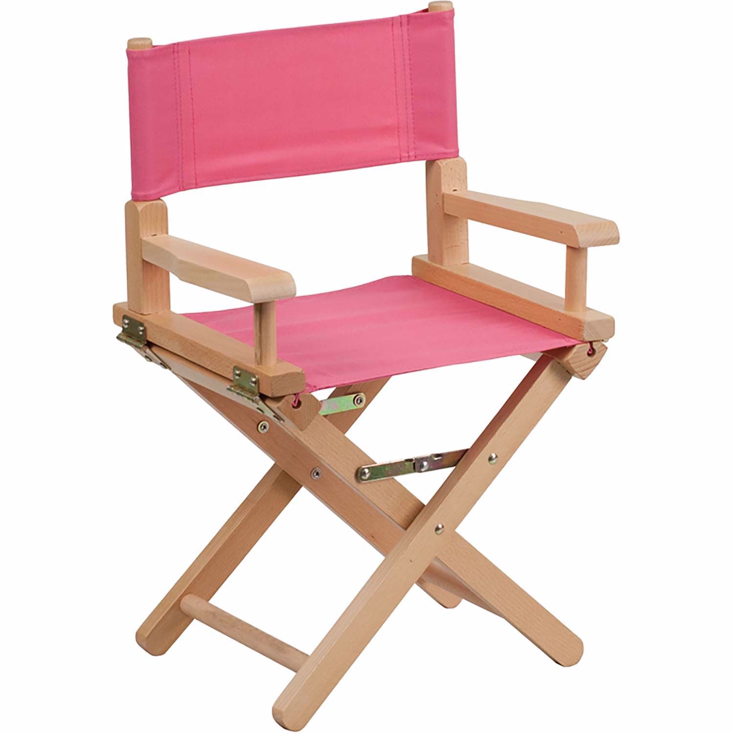 Personalized Kid Size Directors Chair In Pink D Tyd03 Pk Txtemb