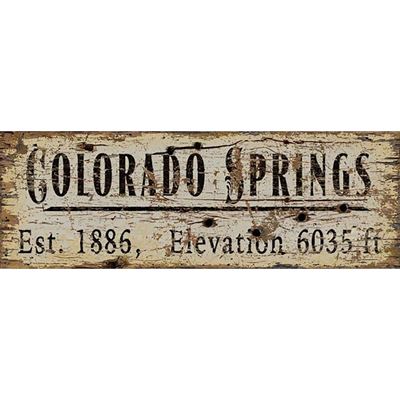 Picture of Colorado Springs Vintage Sign