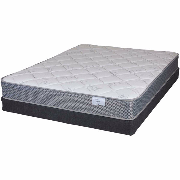 Dream With Full Low Profile Box Spring, Twin Bed Half Box Spring