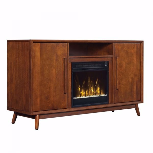 Leawood Tv Stand For Tvs Up To 60 With, Mid Century Modern Tv Stands With Fireplace