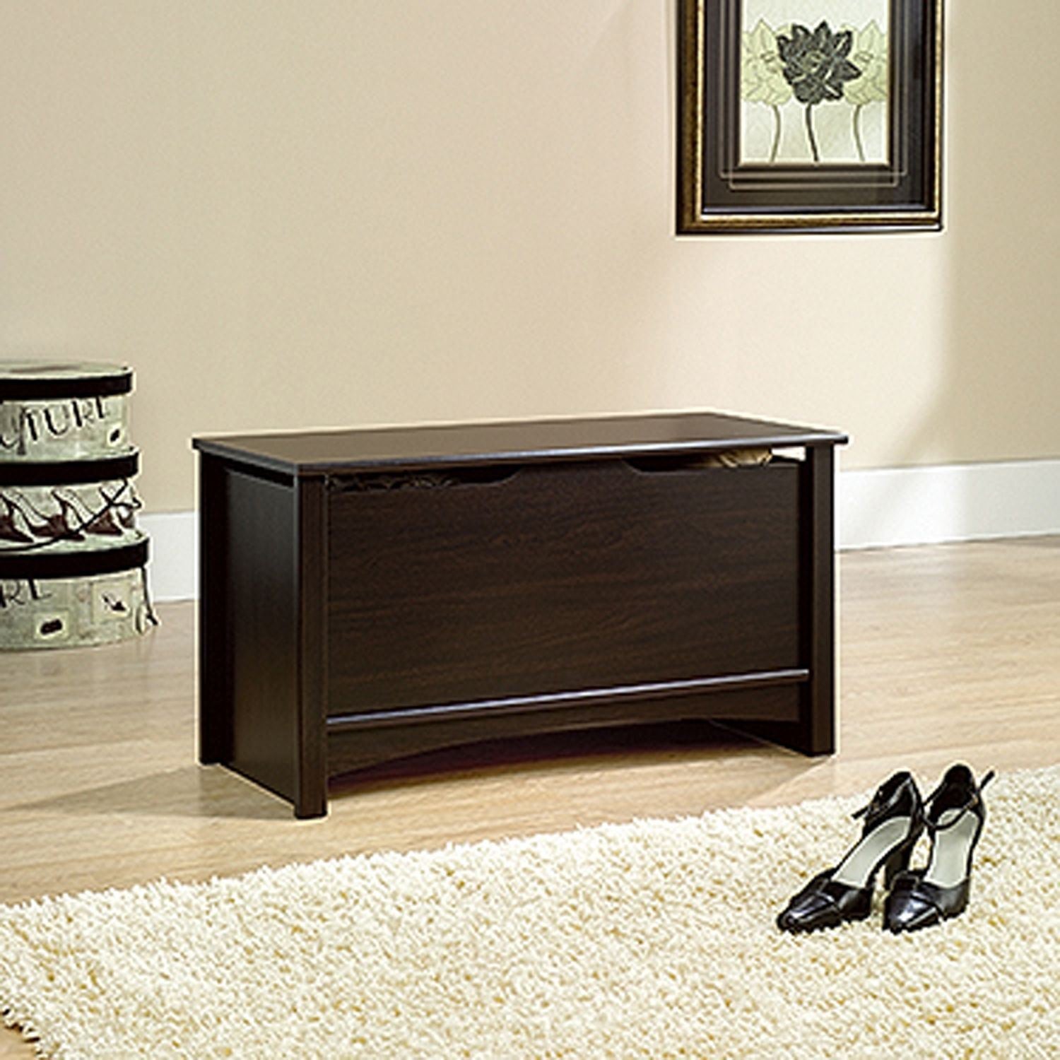 Shoal Creek Storage Chest Jamocha Wood * D | 412092 | AFW.com