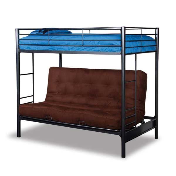 Twin Over Full Futon Bunk 1665 Cym, Twin Over Futon Bunk Bed