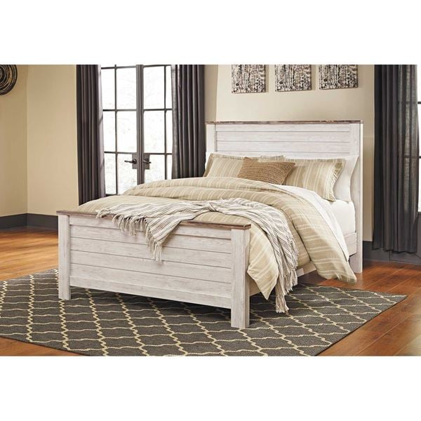Willowton Queen Panel Bed B267 Qpnlbed, How To Put Ashley Bed Frame Together