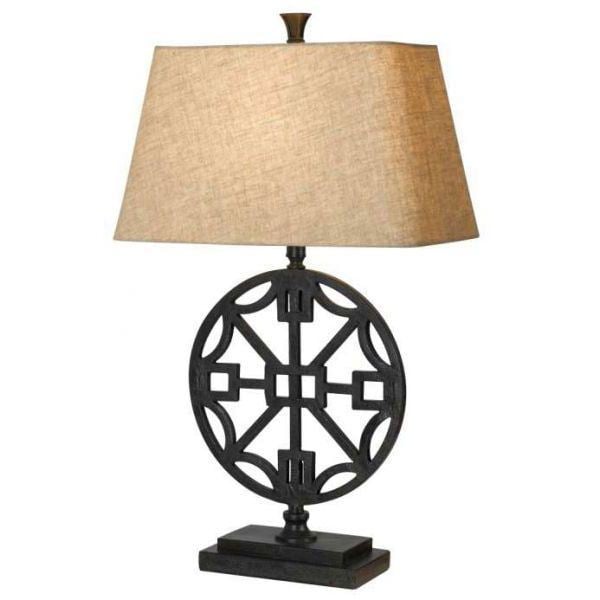 Picture of Industrial Wheel 29in Table Lamp