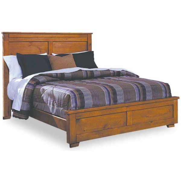 Z 61652 Kbed Diego King Bed 94 95, Solid Pine Headboard And Footboard King Size