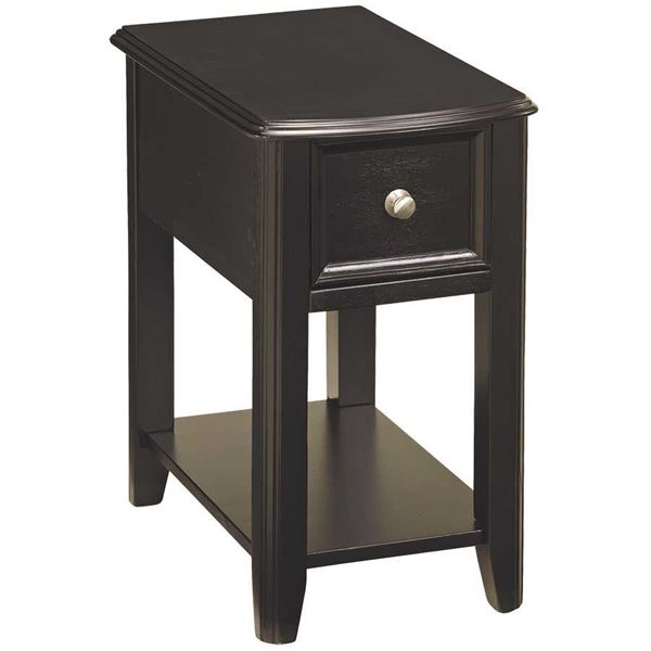 Picture of Breegin Black Chairside End Table
