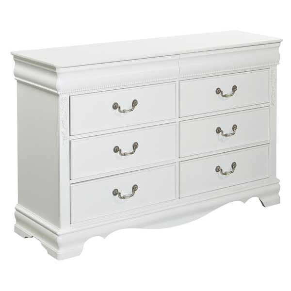 Jessica White Dresser 93459 Standard Furniture 93459 Wh 94209