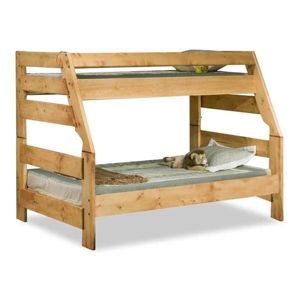 Bunkhouse Twin Full Bunkbed 4720 Bunk, Twin Full Bunk Bed Wood