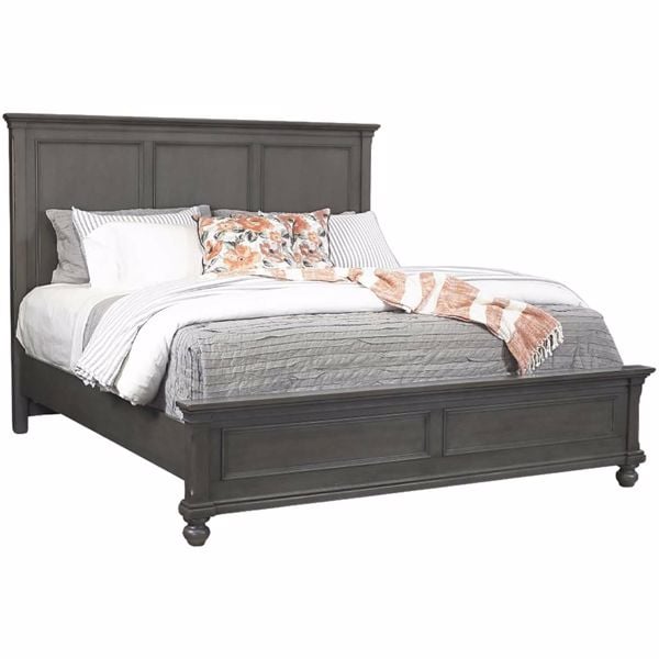 Oxford King Panel Bed 107 Kbed Aspen, What Is A Panel Bed Frame