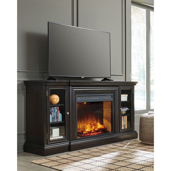 Carlyle Tv Stand With Fireplace W371 68 W100 121 Ashley