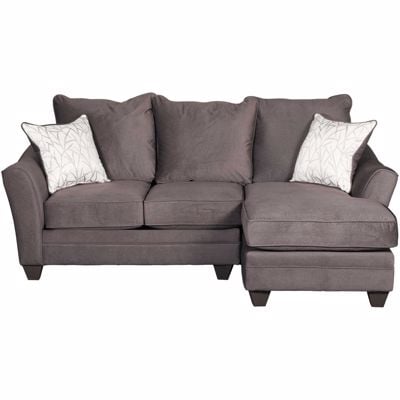 Picture of Flannel Seal 2 Piece Sectional with LAF Loveseat