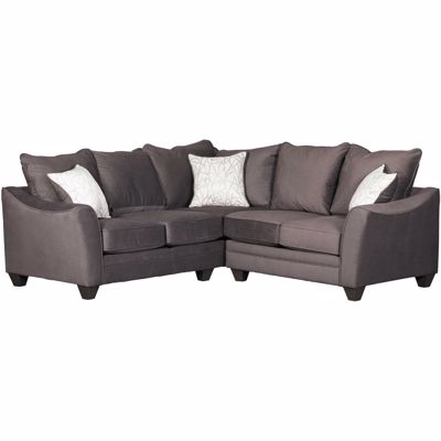 Picture of Flannel Seal 2 Piece Sectional with LAF Sofa