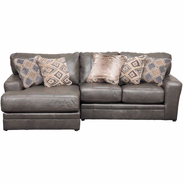 Denali 2 Piece Italian Leather, Italian Leather Sectional With Chaise