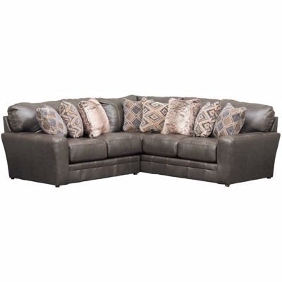 Picture of Denali 2 Piece Italian Leather Sectional with LAF Loveseat