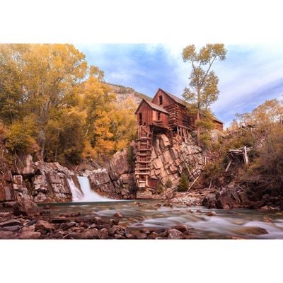 The Old Crystal Mill 24x36 
