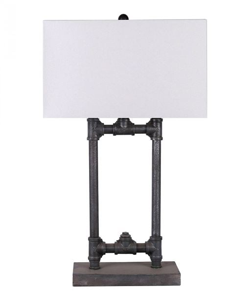 Metal Pipe Table Lamp It90814 Afw Com, Pipe Table Lamp
