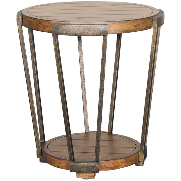 Yukon Round End Table T4405 05, Big Round End Tables