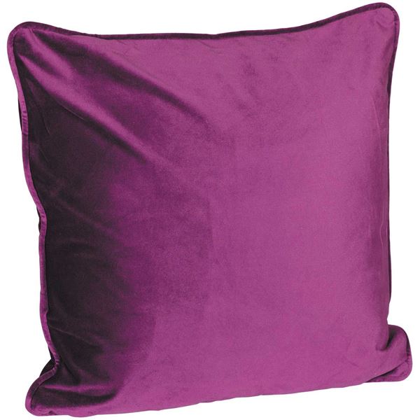 18-Inch by 18-Inch Eggplant/Magenta Surya SY006-1818D Down Fill Pillow 