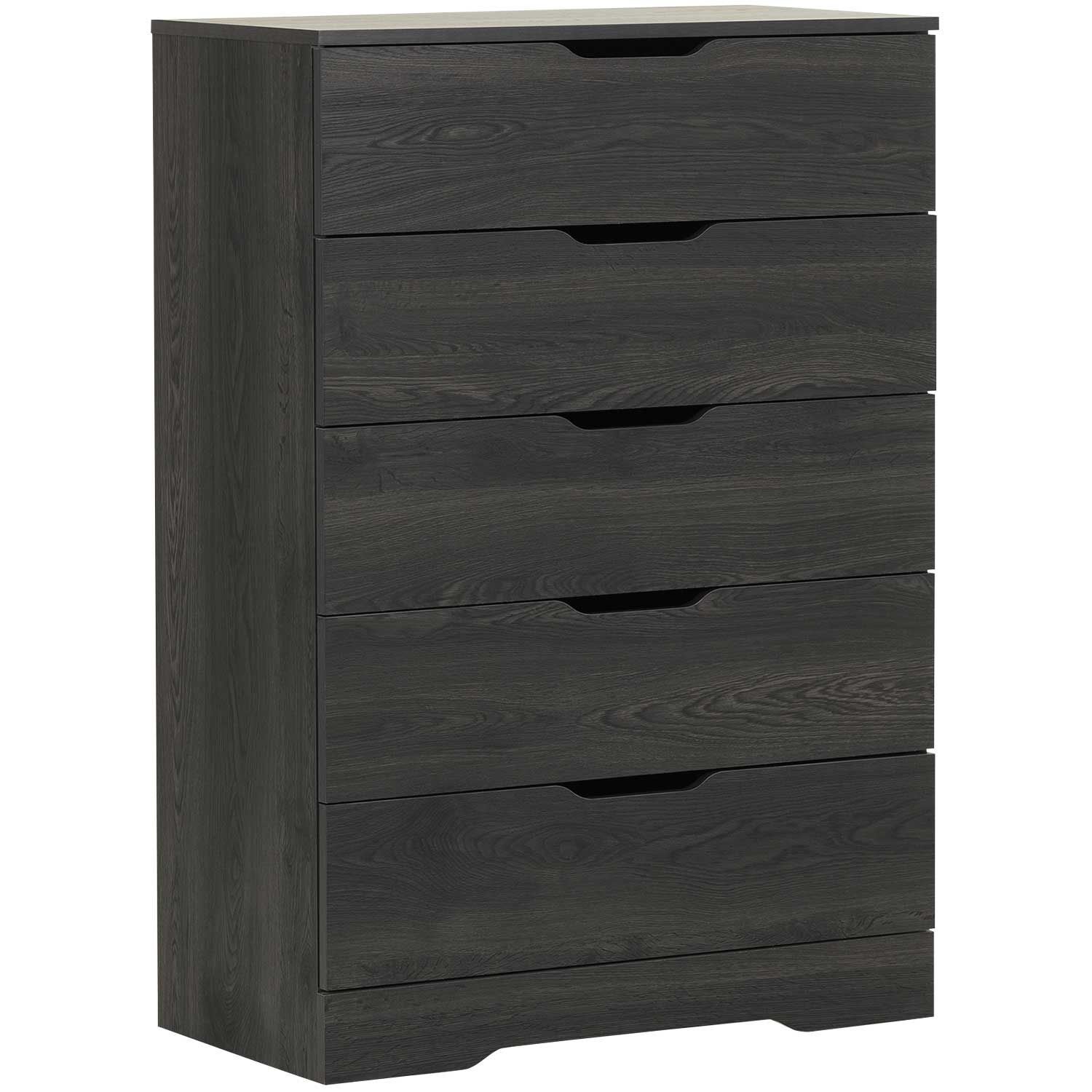 Holland - 5-Drawer Chest, Gray Oak - South Shore Industries | AFW.com