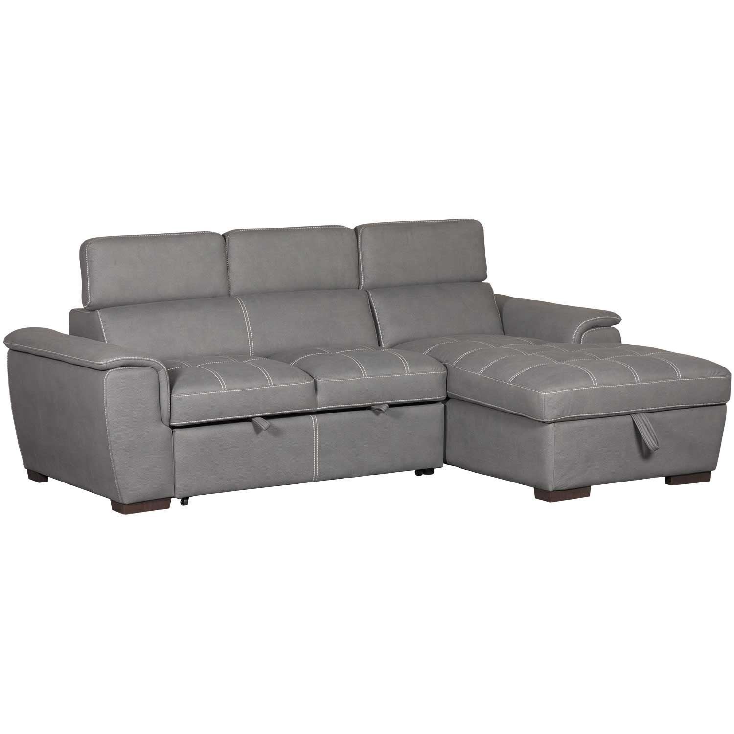Beste Levi 2 Piece Sectional with Pull Out Bed | Condor Manufacturing SP-06