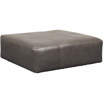 Picture of Denali Italian Leather Cocktail Ottoman