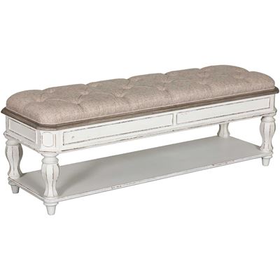 Picture of Magnolia Upholstered Bed Bench