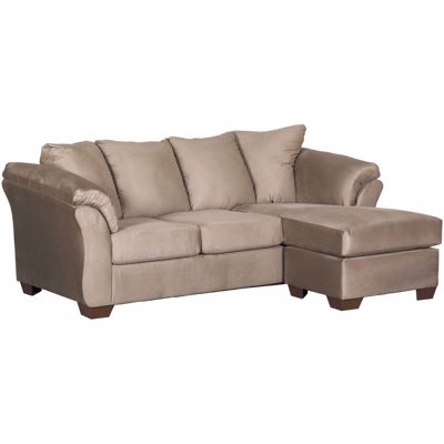 Picture of Cobblestone Gray Reversible Sofa Chaise