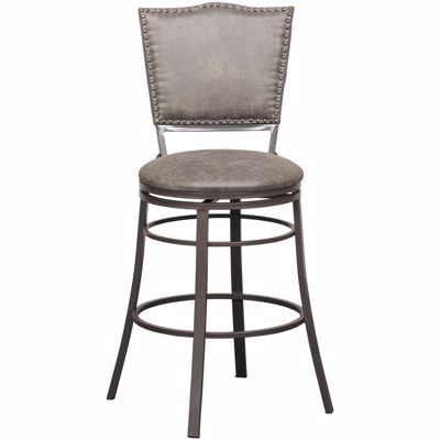 Picture of 30" Fully Welded Rustic Swivel Barstool