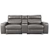 Picture of Samperstone Power Reclining Console Loveseat