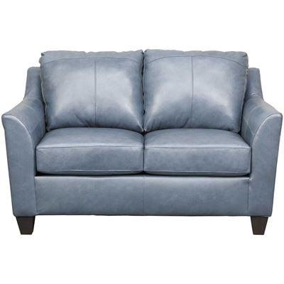 Picture of Declan Shale Leather Loveseat