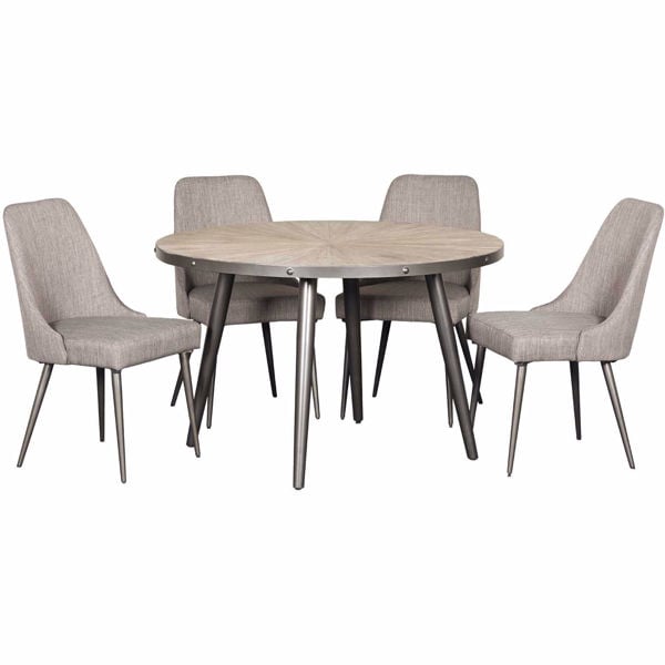 Coverty Round 5 Piece Dining Set Afw Com, 5 Piece Dining Room Set Round Table