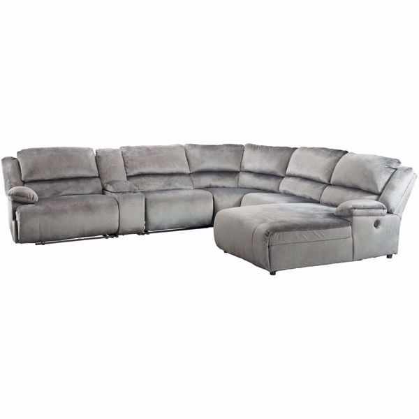 Reclining Sectional With Raf Chaise, Chaise Sectional Sofa With Recliner