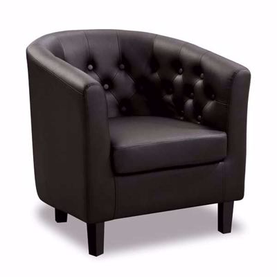 Picture of Mallory Black Tub Chair