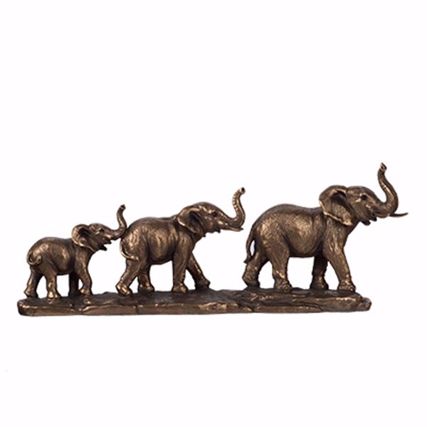 Picture of Elephant Family Sculpture