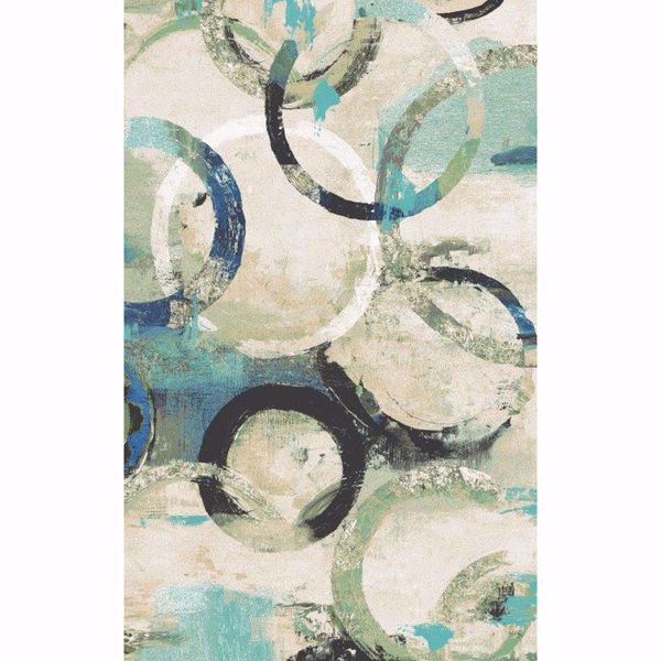 Picture of Aquarelle Rings 5x7 Rug