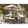 Picture of Beachcroft Outdoor Bench with cushion