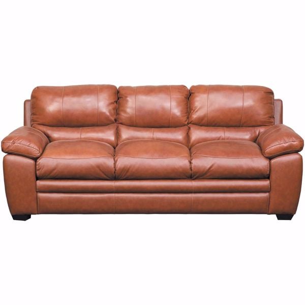 Logan Brown Leather Sofa 7084, Tan Leather Sofa And Loveseat