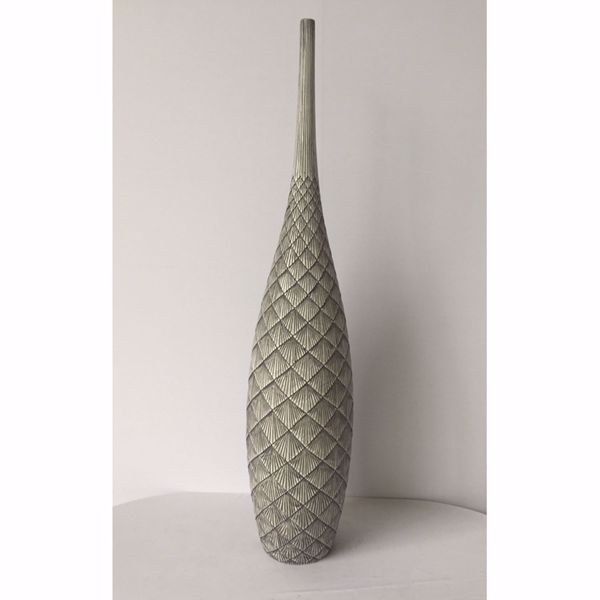 Grey Tall Slim Vase Accents | AFW.com